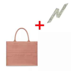 [New] DIOR BOOK TOTE Small Bag Smooth Calfskin