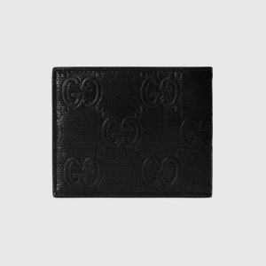 GG Print Embossed Wallet